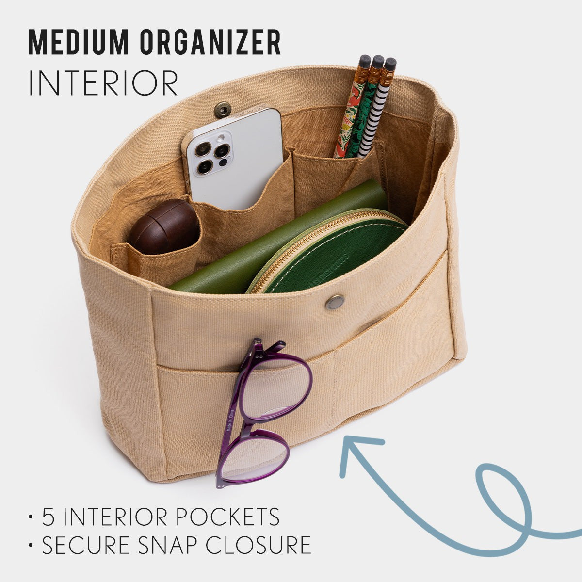 Canvas Purse Organizer - Image 127
