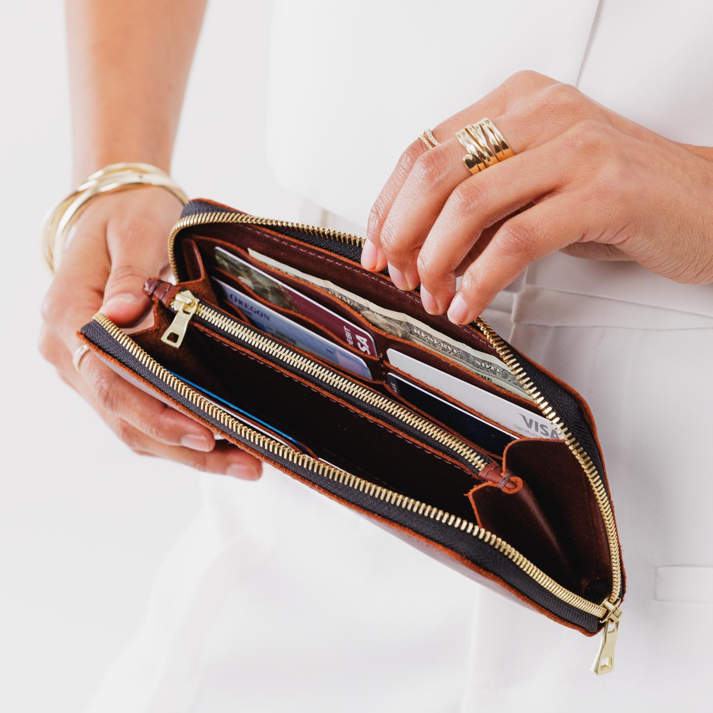 'Almost Perfect' Accordion Zip Wallet - Image 36