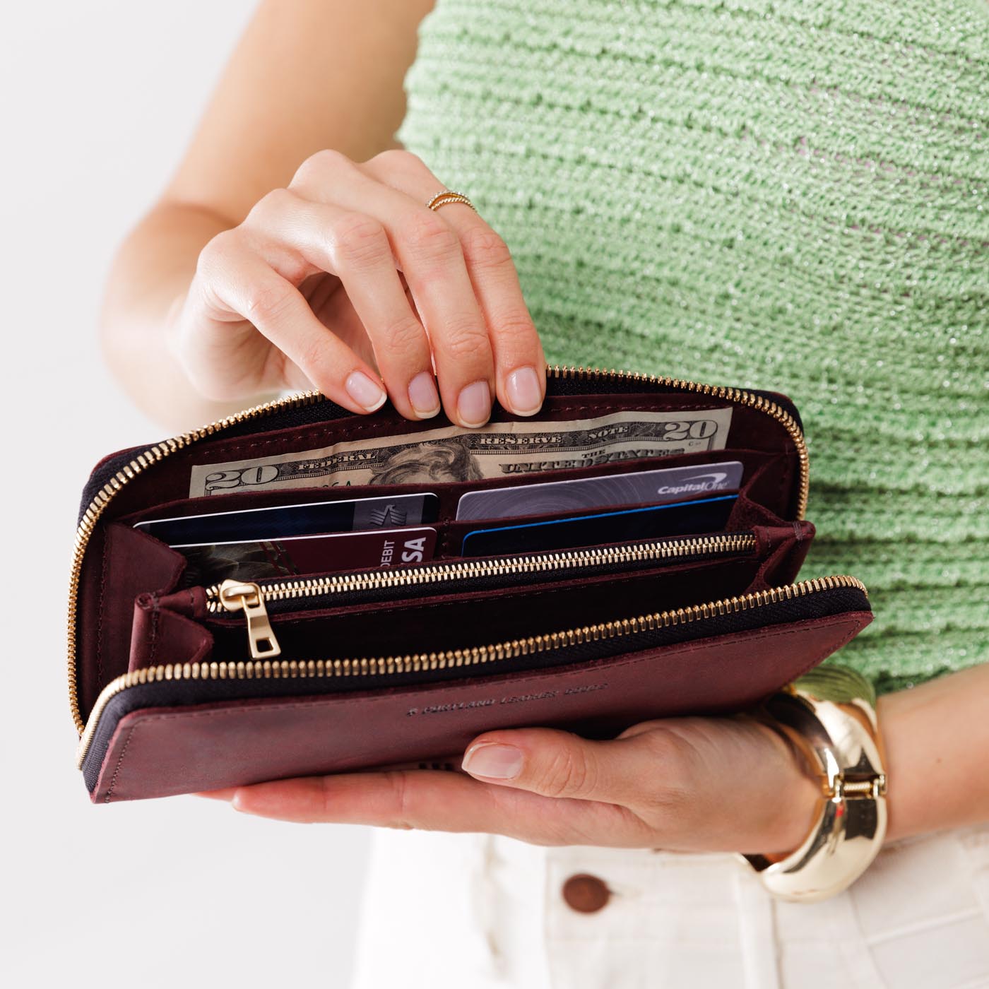 Accordion Zip Wallet - Image 35