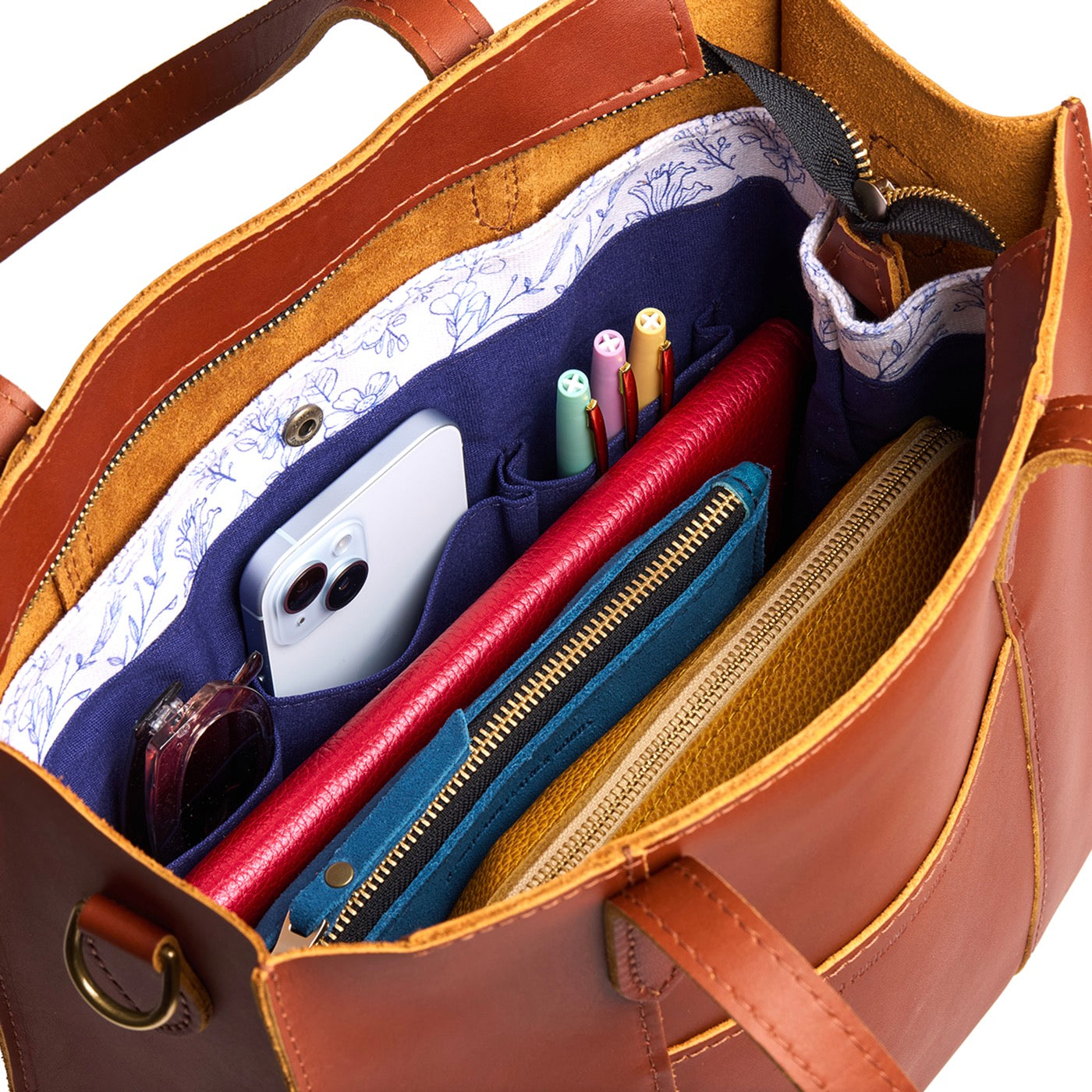 Printed Canvas Purse Organizer - Image 73