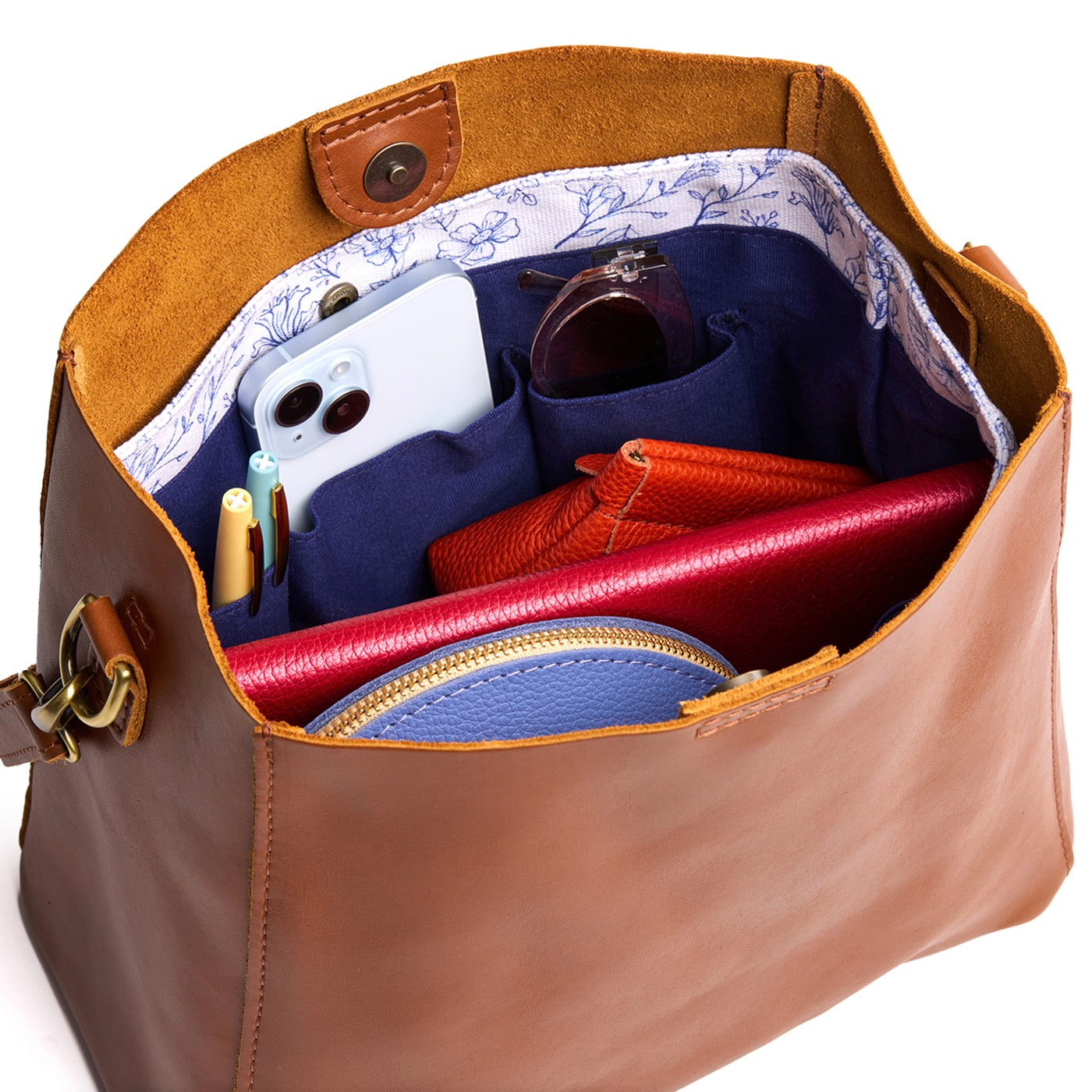 Printed Canvas Purse Organizer - Image 74