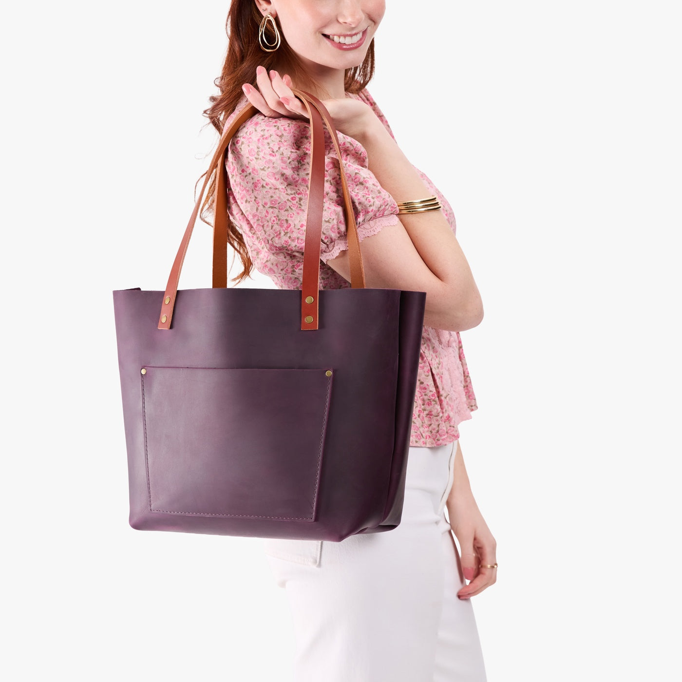 'Almost Perfect' Leather Tote Bag - Image 91
