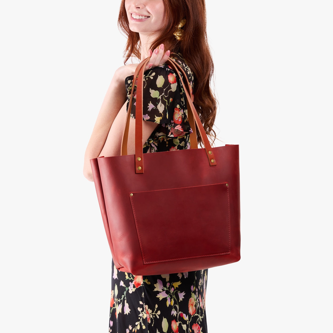 'Almost Perfect' Leather Tote Bag - Image 90