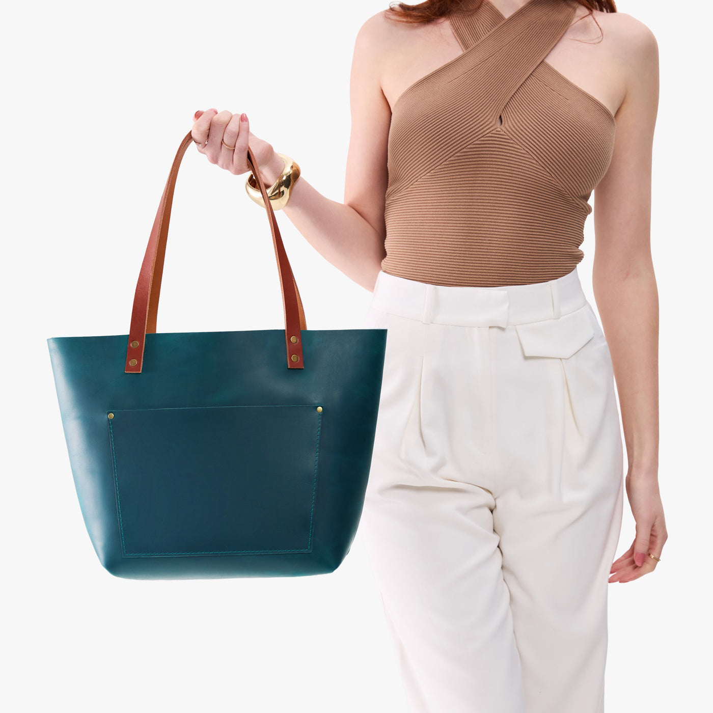 'Almost Perfect' Leather Tote Bag - Image 89