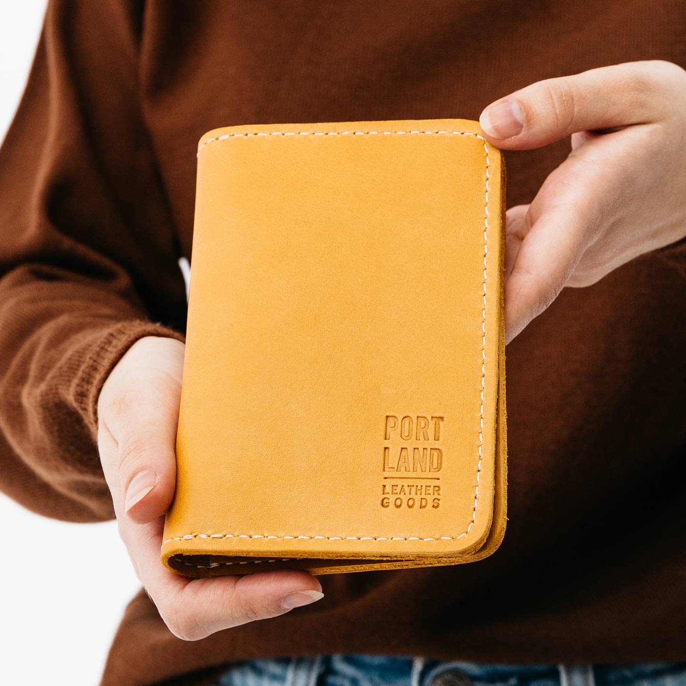Leather Modern Passport Holder - Image 85