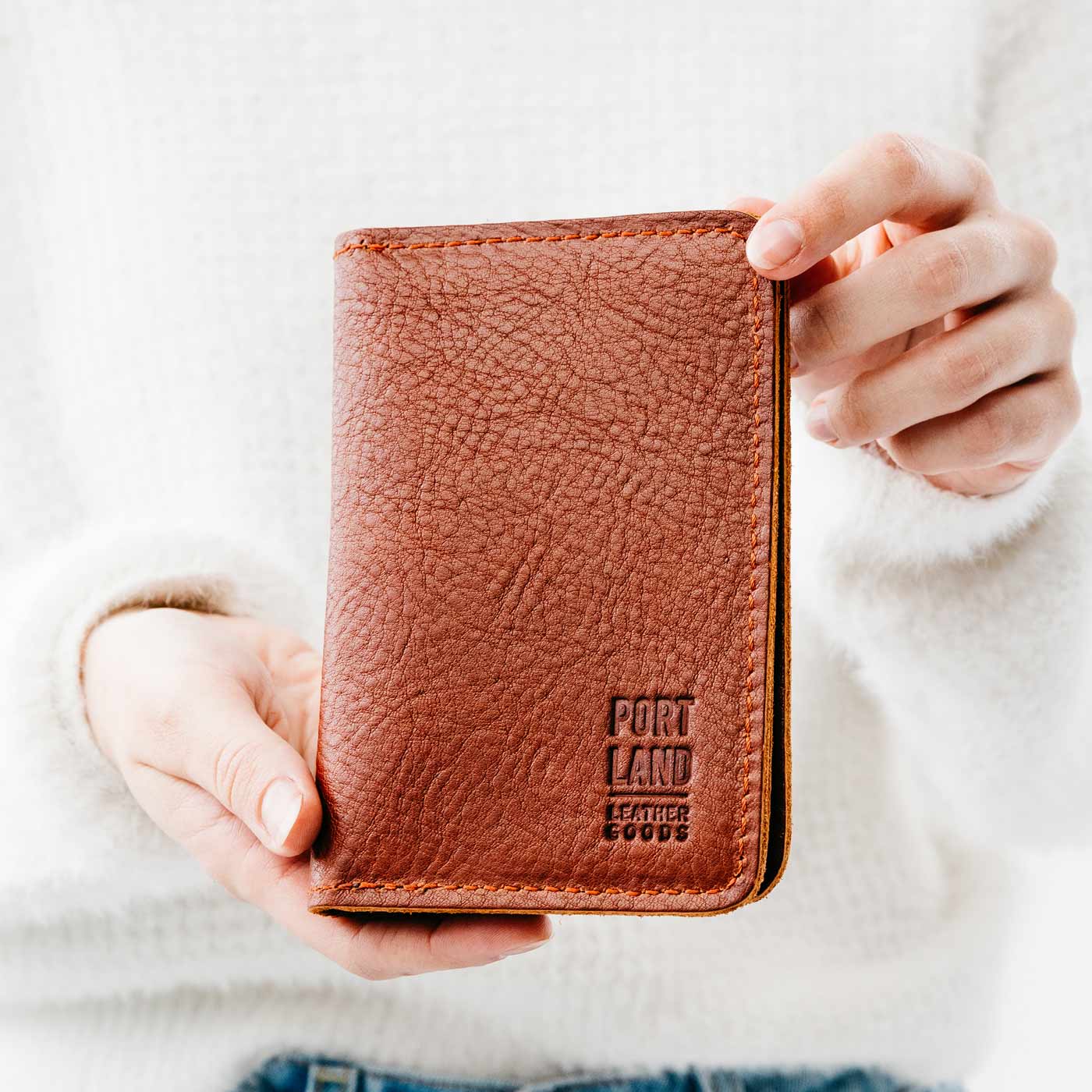 Leather Modern Passport Holder - Image 82