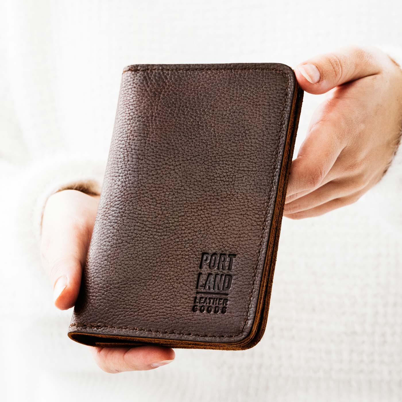 Leather Modern Passport Holder - Image 80