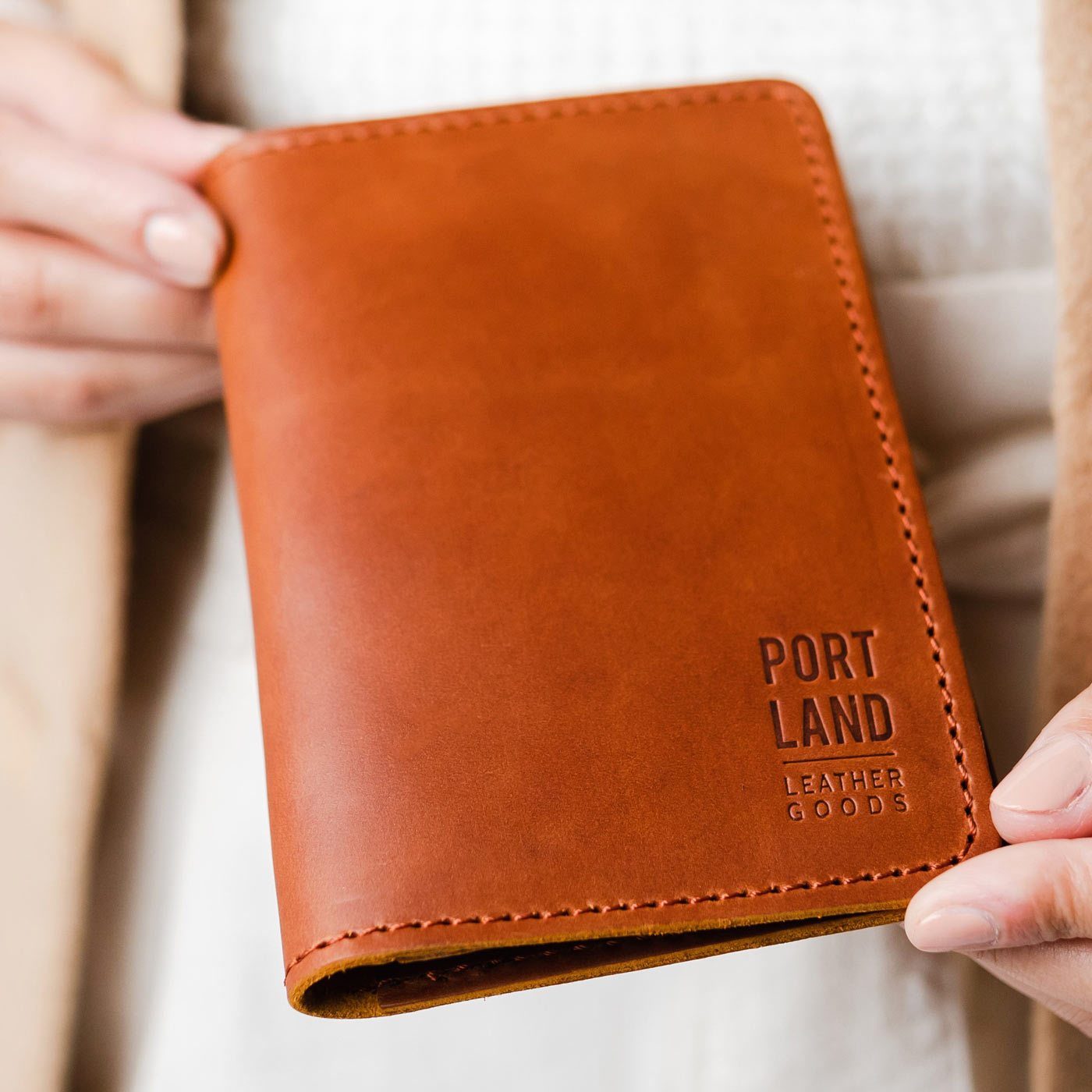 Leather Modern Passport Holder - Image 89