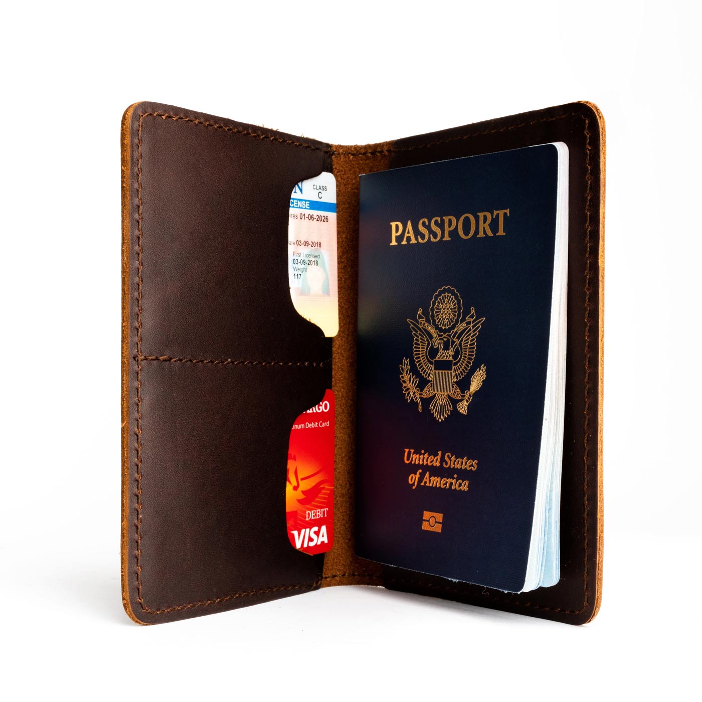 Leather Modern Passport Holder - Image 48