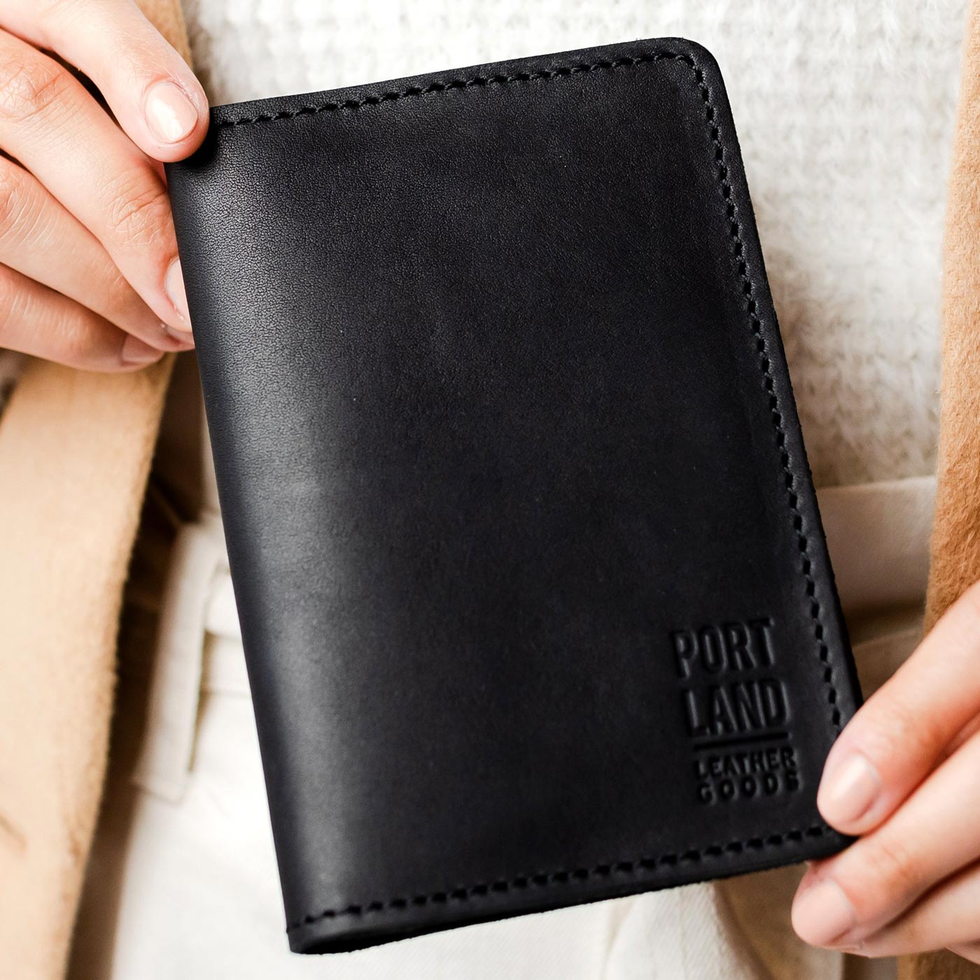 Leather Modern Passport Holder - Image 87