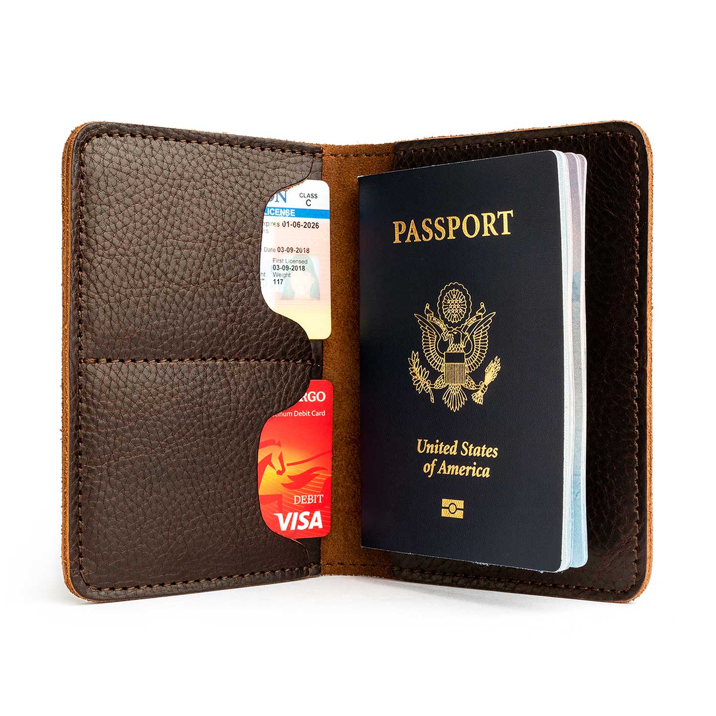 Leather Modern Passport Holder - Image 45