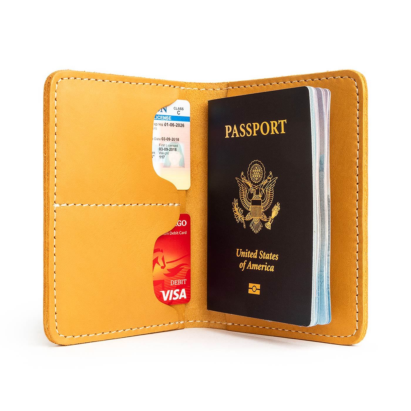 Leather Modern Passport Holder - Image 44
