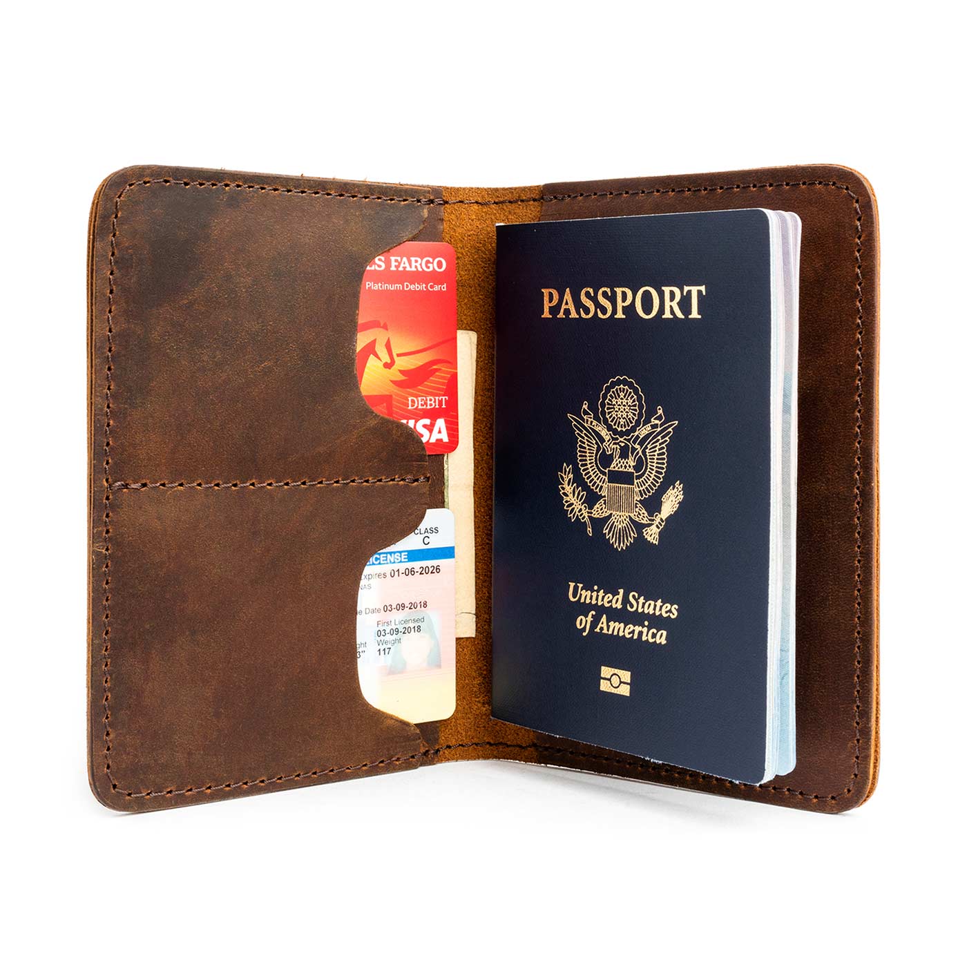 Leather Modern Passport Holder - Image 46