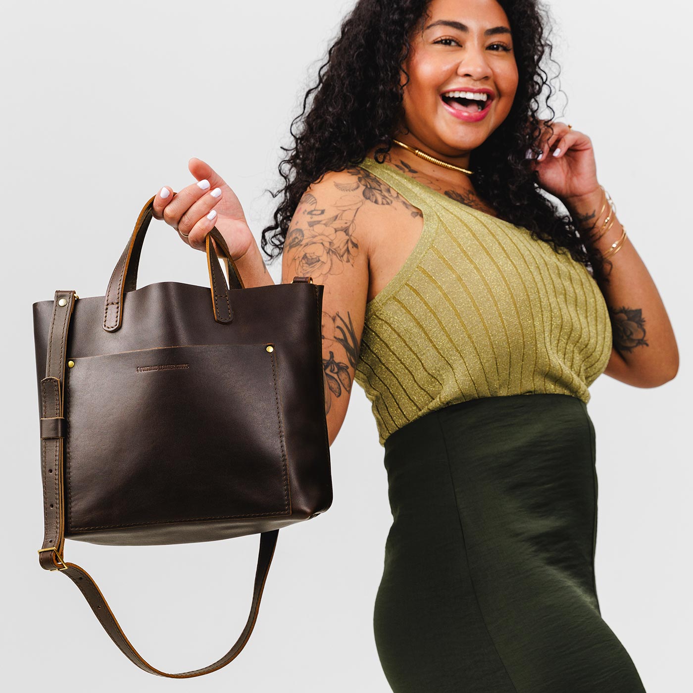 Medium Crossbody Tote - Image 112