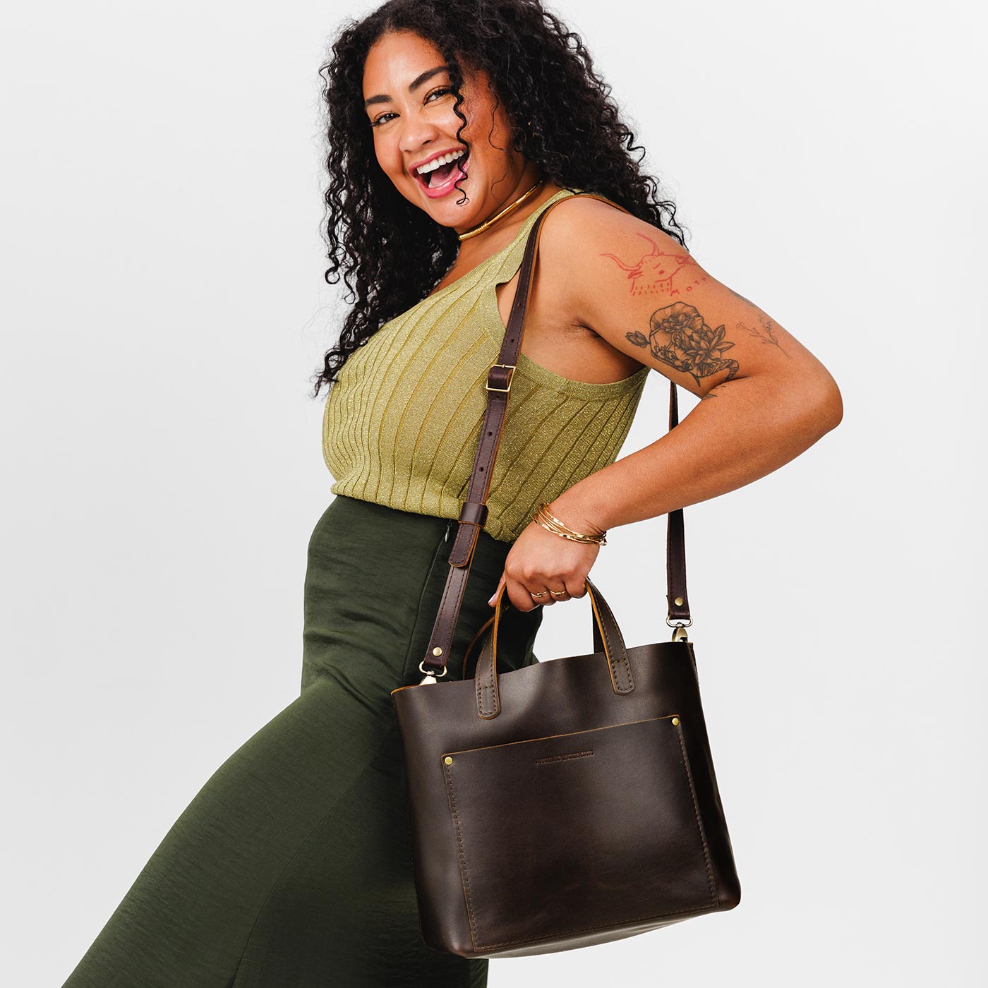 Medium Crossbody Tote - Image 111