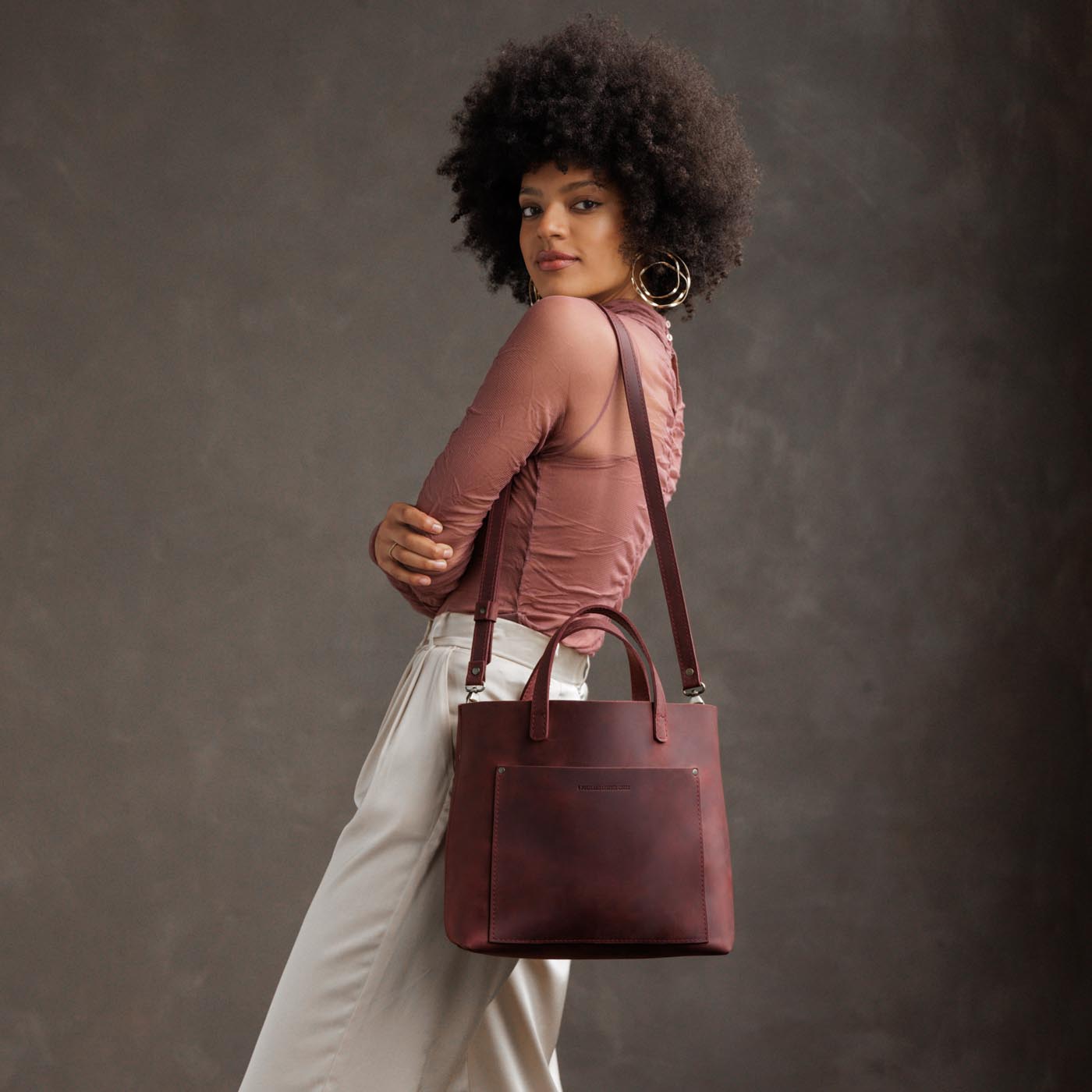 Medium Crossbody Tote - Image 142
