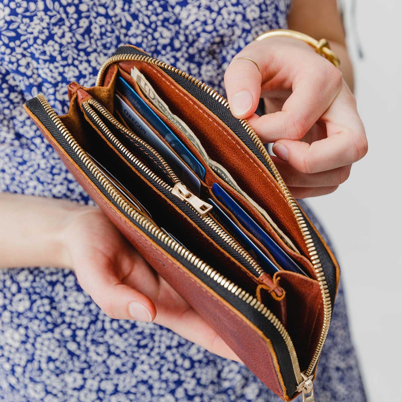 Accordion Zip Wallet - Image 37