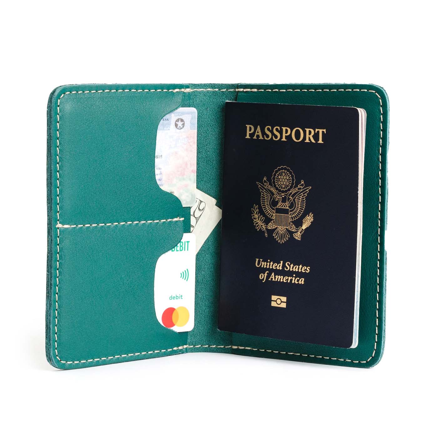Leather Modern Passport Holder - Image 50