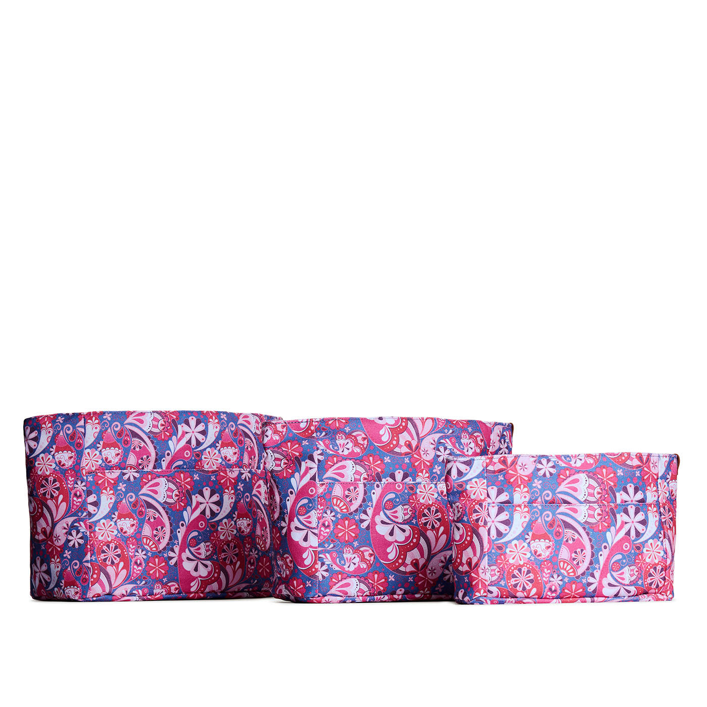 Printed Canvas Purse Organizer - Image 65